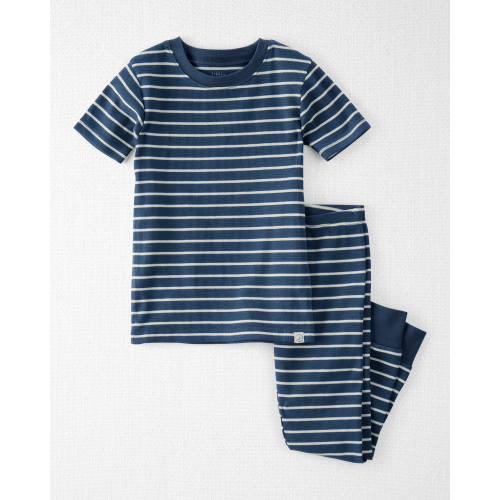 Toddler Organic Cotton Pajama Set in Stripes - Little Planet | Carter's