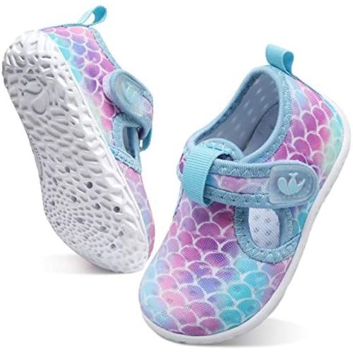JOINFREE Baby Toddler Water Shoes Boys Girls Sandals Barefoot Kids Breathable Sneakers Shoes for Walking Running