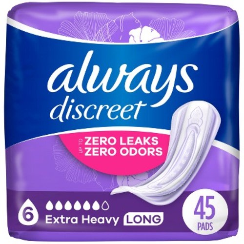 Always Discreet Postpartum Pads