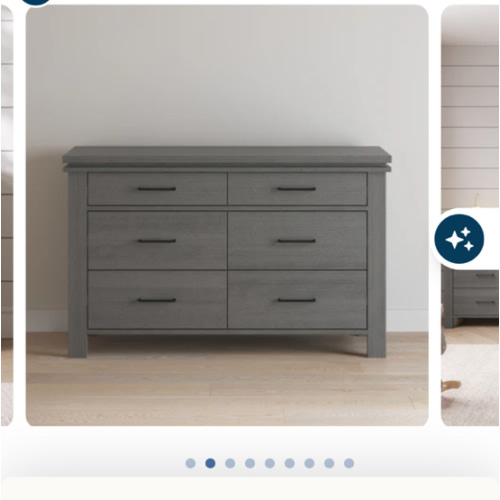 Denman Double Dresser | Nursery Dressers | Child Craft