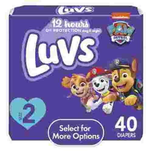Luvs Diapers Size 2, 40 Count (Select for More Options)