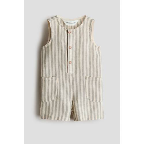 LINEN ROMPER SUIT