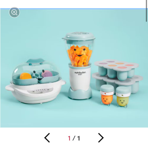 nutribullet Baby and nutribullet Baby Turbo Steamer Bundle