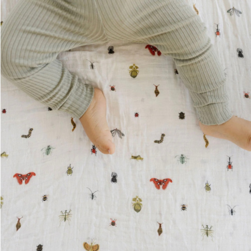 Cutie Crawlies Crib Sheet