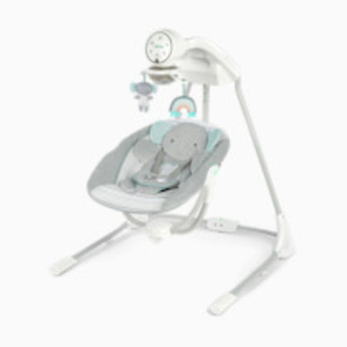 Ingenuity InLighten Soothing Baby Swing - Van The Elephant