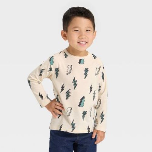 Toddler Boys' Long Sleeve Relaxed T-Shirt - Cat & Jack™