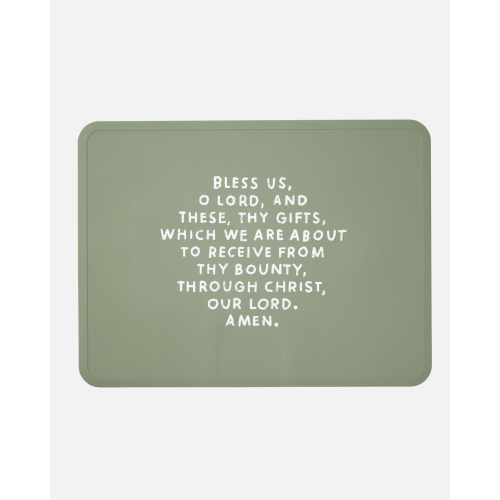 Meal Blessing Silicone Placemat