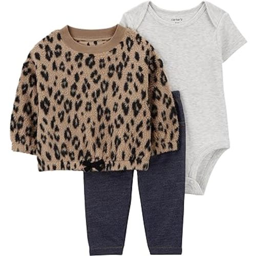 Carter's baby-girls 3-piece Layette Set