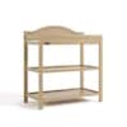 Graco Story Driftwood Changing Table with Water-Resistant Changing Pad 00524-057