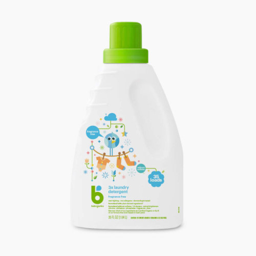 Babyganics 3x Laundry Detergent (35 oz) - Fragrance Free