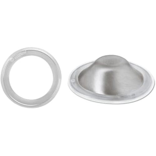 O-Feel by Silverette Two Medical Grade Silicone Rings for Silverette Nursing Cups