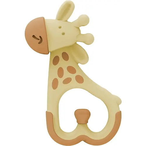 Dr. Brown's Ridgees Giraffe, Massaging Baby Teether, Designed by a Pediatric Dentist, BPA Free,3m+