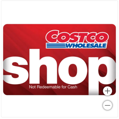 Costco Shop Card
