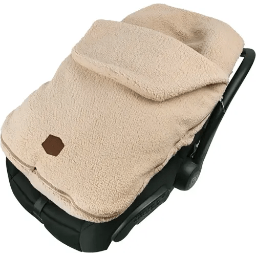 JJ Cole Bundle Me Winter Baby Car Seat Cover and Bunting Bag - Sherpa Lined Infant Car Seat and Baby Carrier Cover - Cozy Winter Baby Car Seat Covers - Original Shearling
