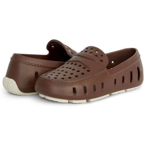 Kid’s Prodigy Driver Foam Shoe | Driftwood Brown/Coconut – Floafers