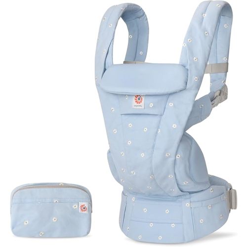 Portabebés Ergobaby Omni Deluxe todo en uno para recién nacidos desde el nacimiento hasta los 20 kg, ergonómico portabebés de lino de 4 posiciones portabebés de espalda, Natural Linen : Amazon.es: Bebé