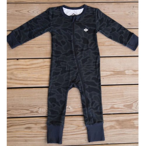 Baby Zip Up - Black Camo – BURLEBO