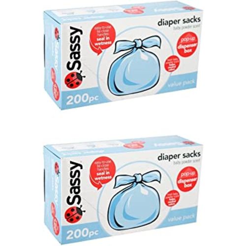 Sassy Baby Disposable Diaper Sacks (400)