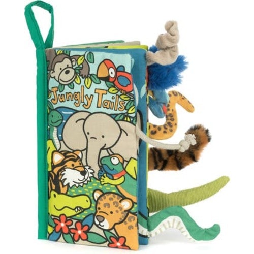 Jellycat Jungly Tails Sensory Book