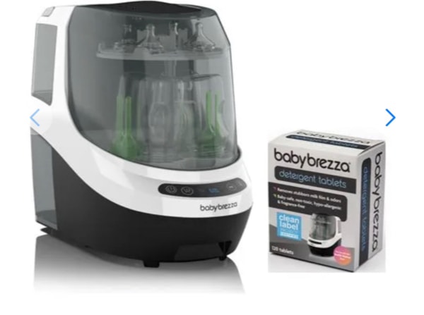 Bottle Washer Pro and Detergent Tablets Bundle | Baby Brezza