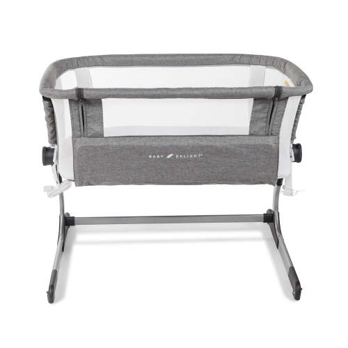 Baby Delight Beside Me Dreamer Bassinet & Bedside Sleeper, Charcoal Tweed, Ages 0-5 Months (Unisex)