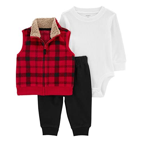Carter's Baby Boys 3 Piece Little Jacket Set (Polar Bear)