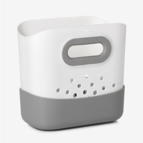 OXO Tot Stand Up Bath Toy Storage – Gray