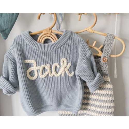 Baby Name Sweater