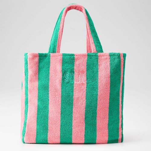Cabana Stripe Terry Beach Tote