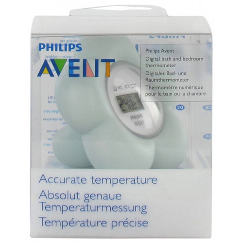Avent Digital Bath and Bedroom Thermometer - Colour: White - Steych