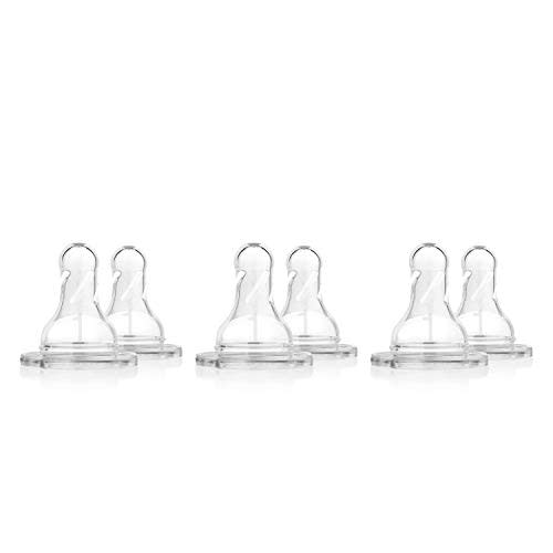 Dr. Brown's Original Nipple, Level 1 (0m+), 6 Count