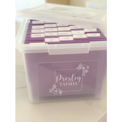 Fully Assembled Milestone File Box