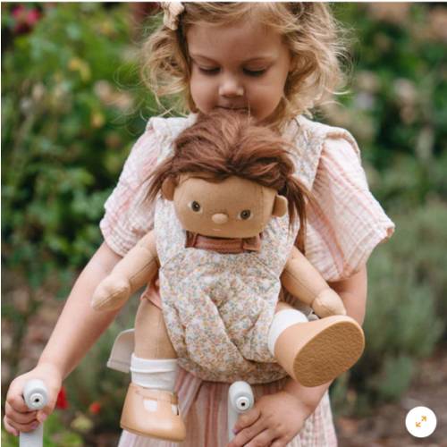 Dinkum Dolls Quilted Carrier - Garden Floral – Olli Ella USA