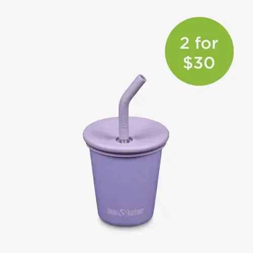 10 oz Kid's Cup with Straw Lid