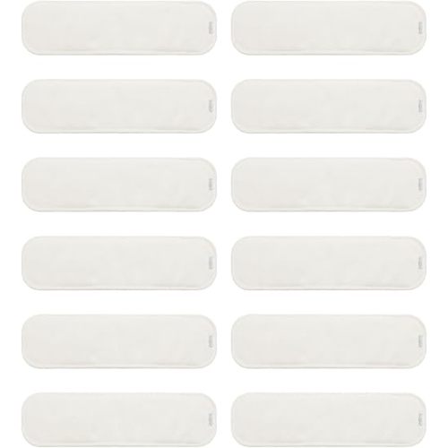 babygoal Cloth Diaper Inserts 12pcs,4 Layers Rayon from Bamboo Inserts for babygoal Newborn Cloth Diapers,Small Size-12SMB-B