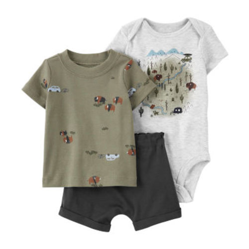 Carter's Baby Boys 3-pc. Short Set
