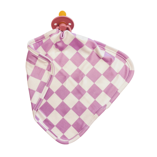 LIGHT PURPLE + WHITE CHECKER | LOVIE