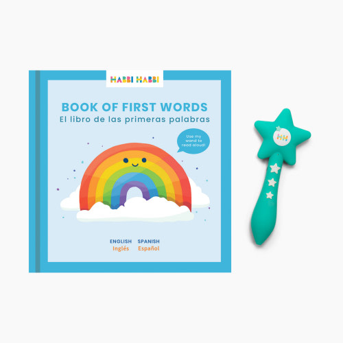 Habbi Habbi Book of First Words & Reading Wand