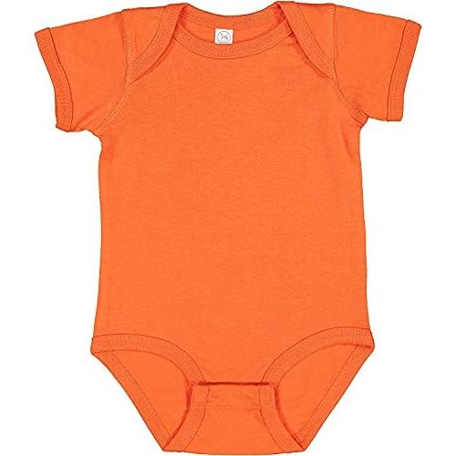 RABBIT SKINS, Baby Soft Fine Jersey Short Sleeve Bodysuit