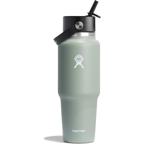 Hydro Flask 32 Oz Wide Flex Straw Travel Bottle Agave