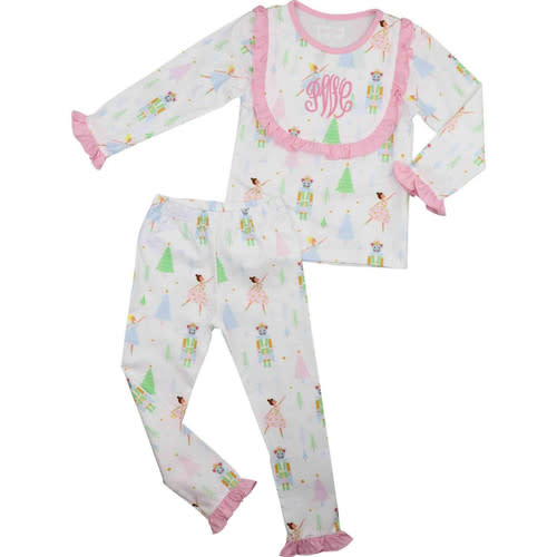 Pink Ballet Nutcracker Knit Pajamas 9 mo