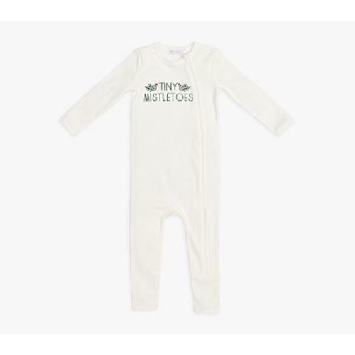 Organic Tiny Mistletoes Nursery Pajama , 6-9 Months