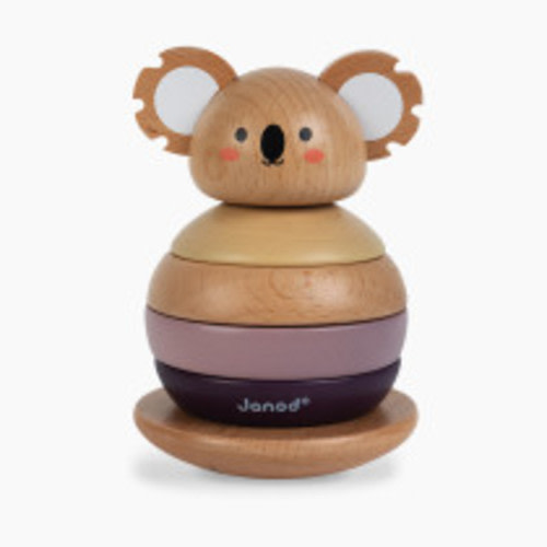 Janod Wooden Stacking Toy - World Wildlife Fund Koala