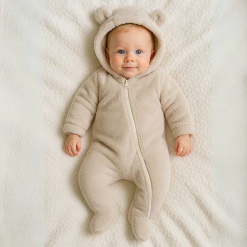 Baby Snowsuit | Warm Insulated Zip-Up Design | Easy On & Off for Little Ones – Beekee