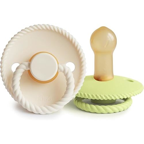 FRIGG Rope Latex 2-Pack Cream/Green Tea - Size 2