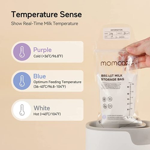  Momcozy Breastmilk Storing Bags, Temp-Sensing Discoloration Milk  Storing Bags for Breastfeeding, Disposable Milk Storage Bag with 180ml Self  Standing, No-Leak Milk Freezer Storage Pouches, 50pcs : Baby