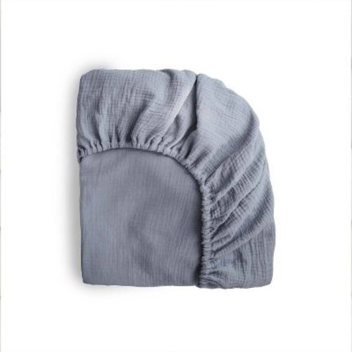 Mushie Extra Soft Muslin Mini Crib Sheet - Tradewinds