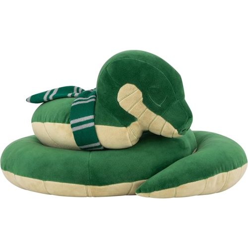 Jazwares Harry Potter Slytherin Snake 18-inch Sleeping Plush - Ultrasoft Officially Licensed Warner Brothers Product Ages 2+
