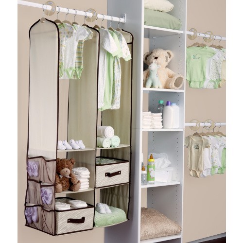Delta Children 24-Piece Nursery Storage Set, Beige