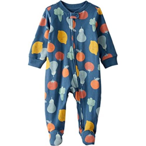 Carter's Baby Organic Cotton 2-Way Zip - Veggies - 3mo